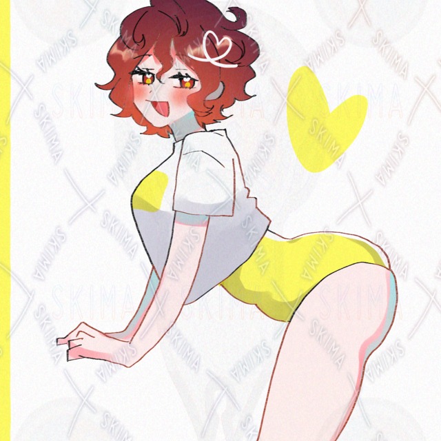 水着の女の子
