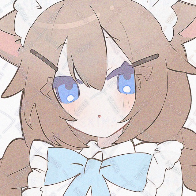 아이콘 케모미 메이드 소녀 상품 이미지