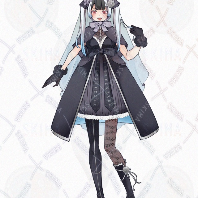 Gothic Sister Woman [5 expressions + weapon/bloodstain difference]. 的商品圖片第 5 張