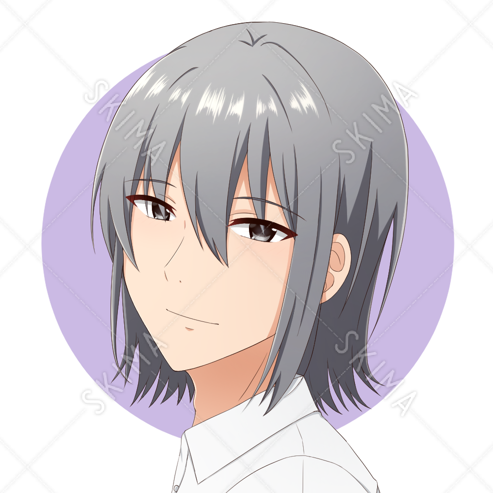 Snsアイコン 銀髪のお兄さん スキマ スキルのオーダーメイドマーケット Skima