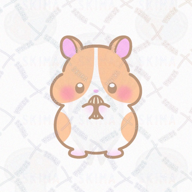 頬張りすぎハムスター【アイコン等】の商品画像5枚目