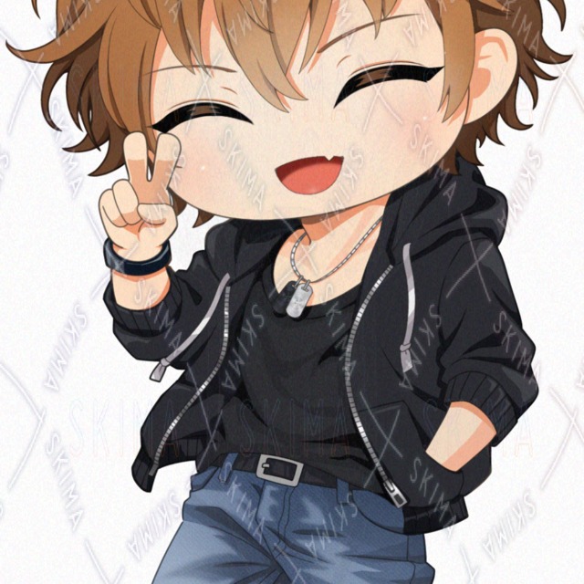 Image 7 of Miniature Character + 4 types of difference each] Man in black hoodie
