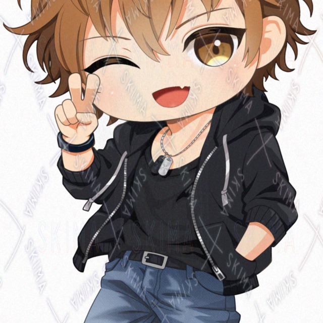 Image 9 of Miniature Character + 4 types of difference each] Man in black hoodie