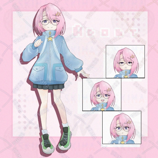 5 kinds of expressions] Standing picture 的商品圖片