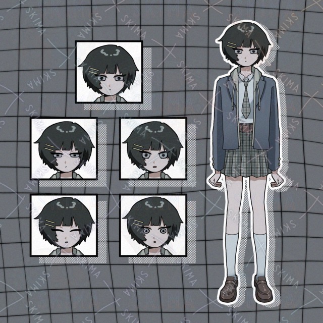 Girl [5 different facial expressions 的商品圖片