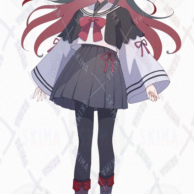 Image 9 of 9 kinds of expressions] Child in sailor suit [ADOPT].