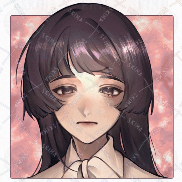Transparent] Icon of a girl character in princess cut 的商品圖片