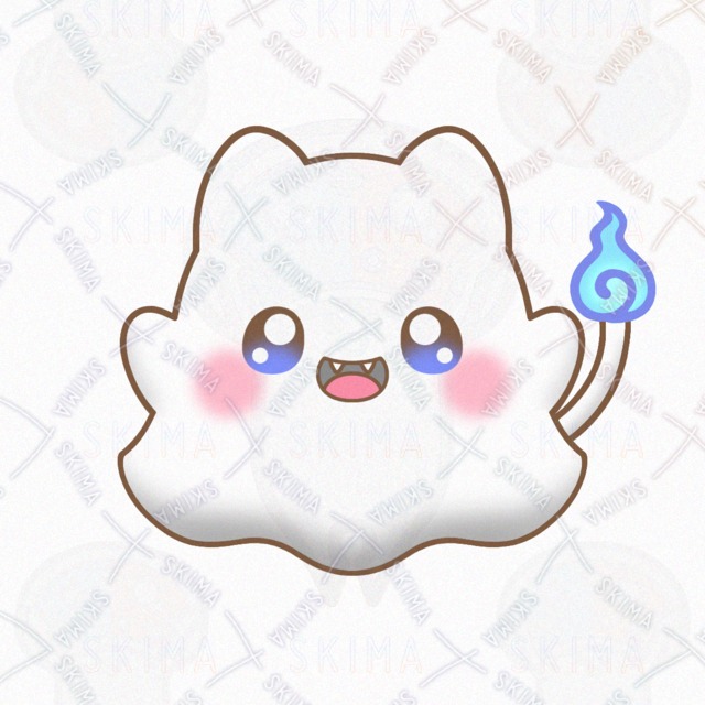 オバケネコ【表情10種類】の商品画像2枚目