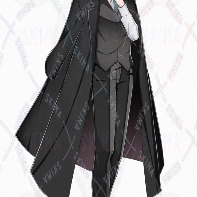 表情差分8枚　男性キャラ　立ち絵の商品画像2枚目