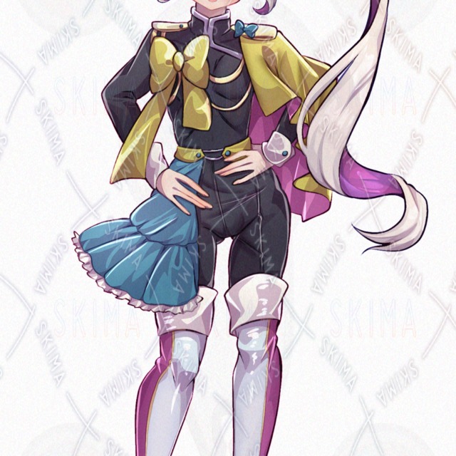 【値下げ中】サイドテールの子【表情差分9種】の商品画像7枚目