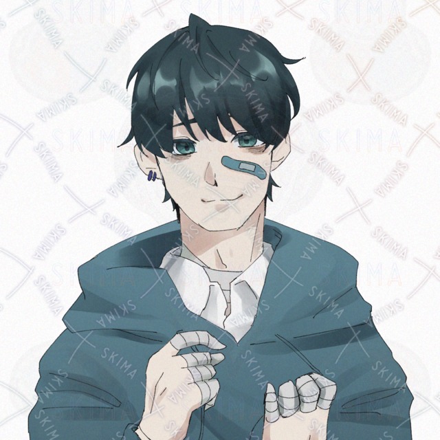 Image 3 of SNS icon] A young man with a mature atmosphere