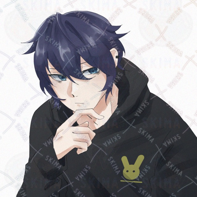 SNS Icon] A young man in navy blue 的商品圖片第 3 張