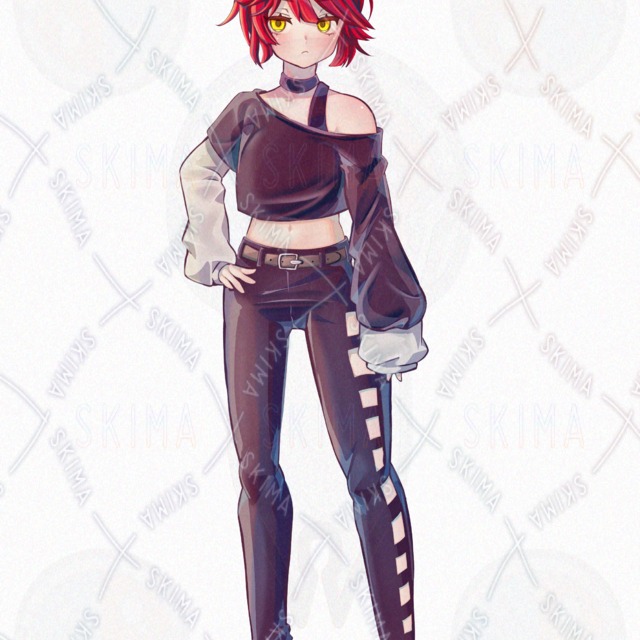 【最終値下げ】赤髪の少年【表情10種】の商品画像3枚目