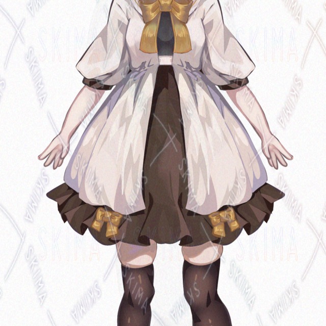 【値下げ中】茶髪の少女【表情9種】の商品画像8枚目