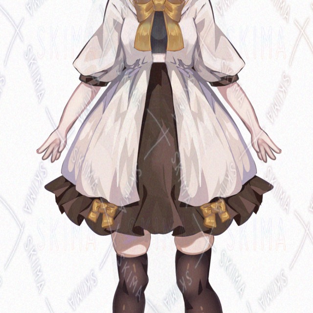 【値下げ中】茶髪の少女【表情9種】の商品画像10枚目