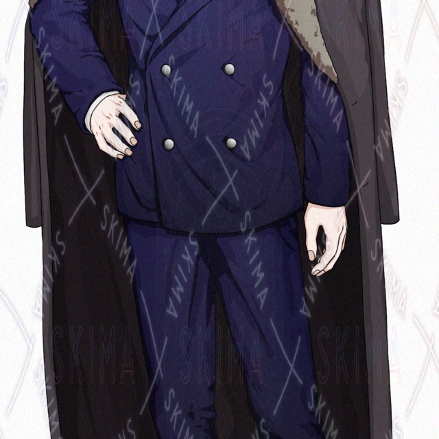 Image 3 of 10 Expressions: Middle-Aged Man in a Coat