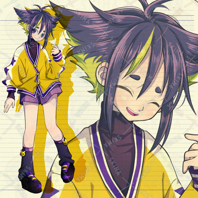 Seven kinds of expression] Purple and yellow child 的商品圖片