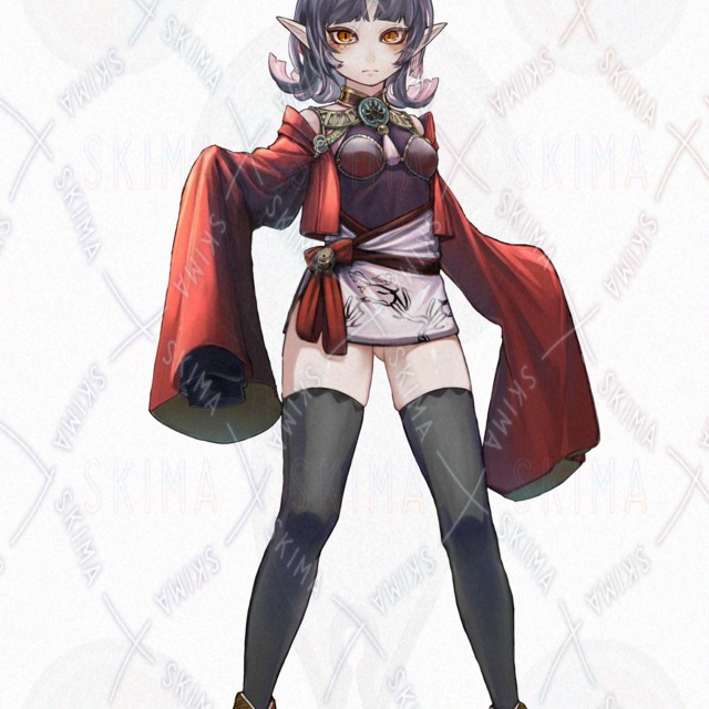 角がある女の子の商品画像2枚目