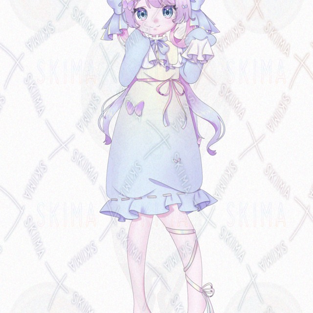 입체화/표정5종】나비와 네그리제 여자아이 상품 이미지 2번째