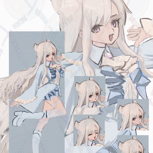 여성 캐릭터 상품 이미지