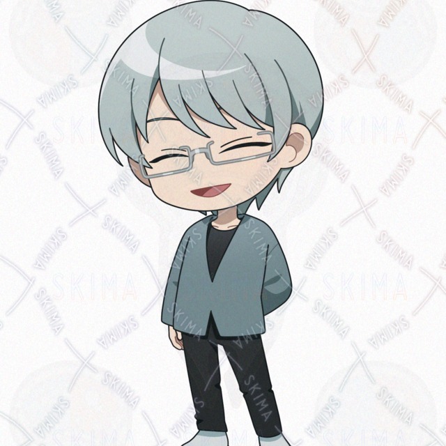 8 kinds of expressions] Male miniature character with intellectual glasses. 的商品圖片第 6 張