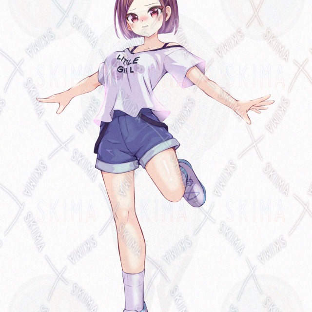 【表情10種】元気な女の子の商品画像10枚目