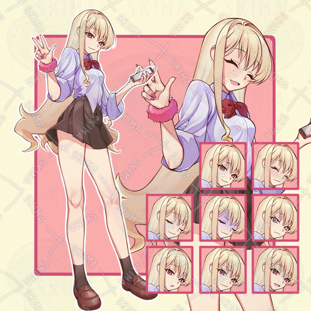 10 types of facial expressions】adopt 的商品圖片