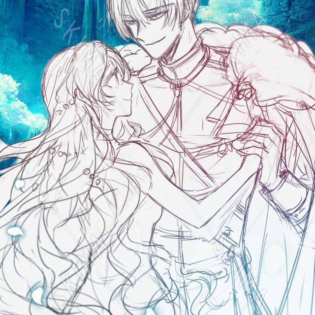 スケッチ(下描き)