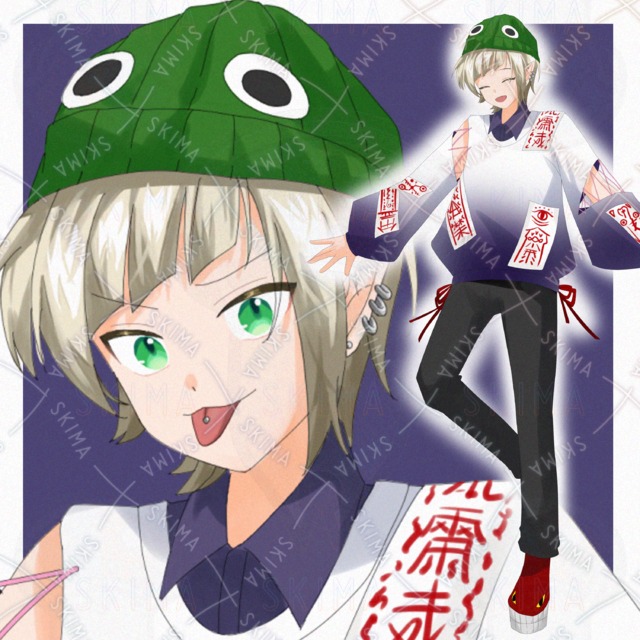 独特なファッションの少年(最終お値下げ）の商品画像