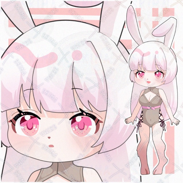 うさぎの女の子(最終お値下げ）の商品画像