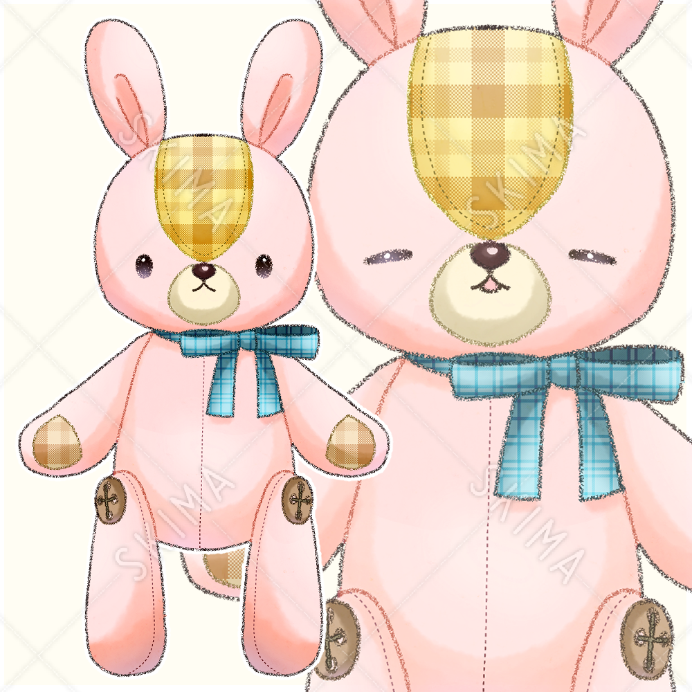 背景透過 うさぎ Yosistampヨッシースタンプ Home