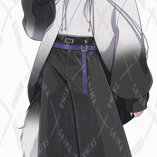 Silver fox image with chemo ears 的商品圖片第 2 張