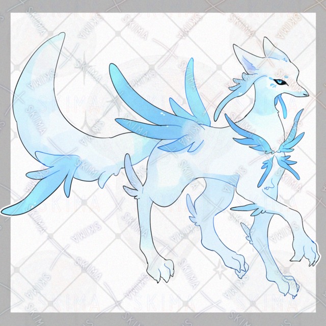 Image of Wind attribute fox [3 types of expressions].