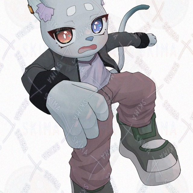 표정 차이 6종】고양이[동물]의 표정 차이 상품 이미지 6번째