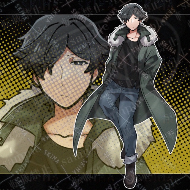 Man with an air of ennui [with facial expressions]. 的商品圖片