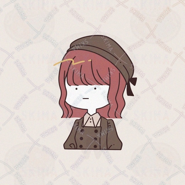 Icon] Girl [with transparent background 的商品圖片