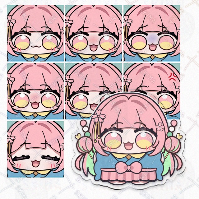 7 different expressions] Sakura Mochi-chan 的商品圖片