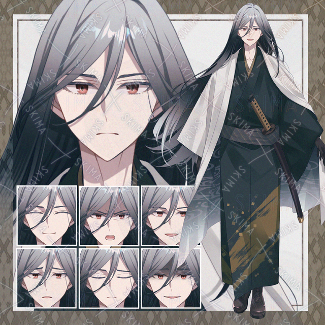 7 kinds of expression] Man in Kimono 的商品圖片