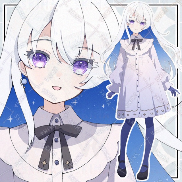 9 kinds of expressions] Starry-haired person [ADOPT]. 的商品圖片