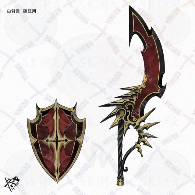 Weapon] Red glittering claws 的商品圖片第 2 張