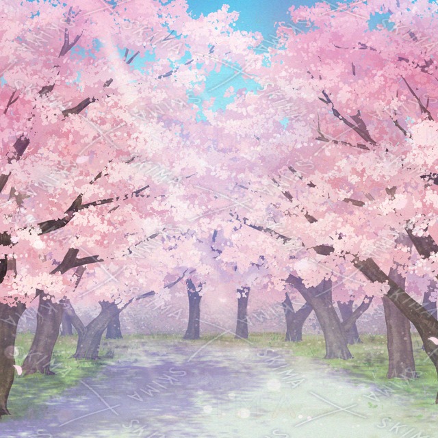 Image 3 of Cherry Blossom Avenue – Night Edition