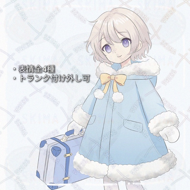 TRPG Stand-up Picture opt] A girl in a snowy country 的商品圖片