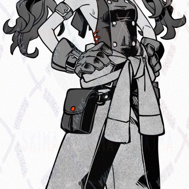 Easy standing picture 24 [5 expressions]. 的商品圖片第 6 張