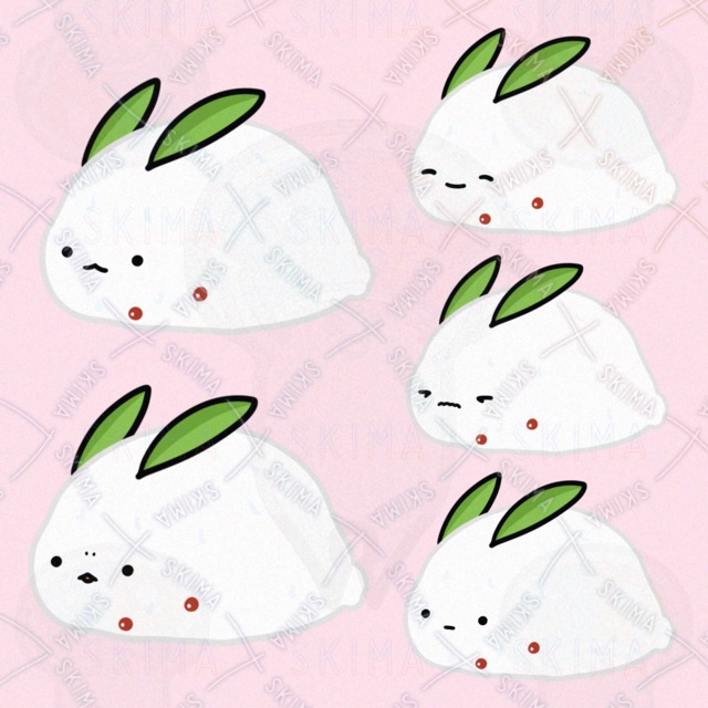 Image of TOROKI-KINNAI YUKI-USAGI (5 kinds of expressions)