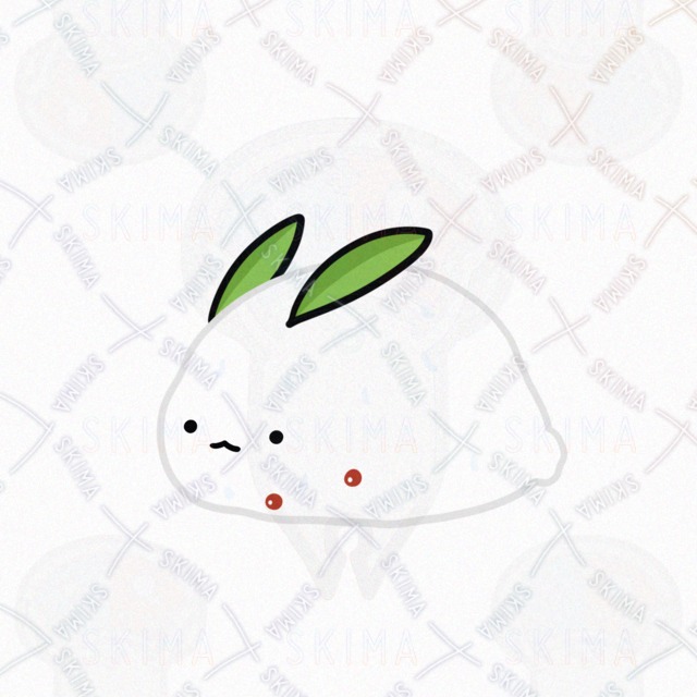 とけるきはないゆきうさぎ（表情5種類）の商品画像2枚目