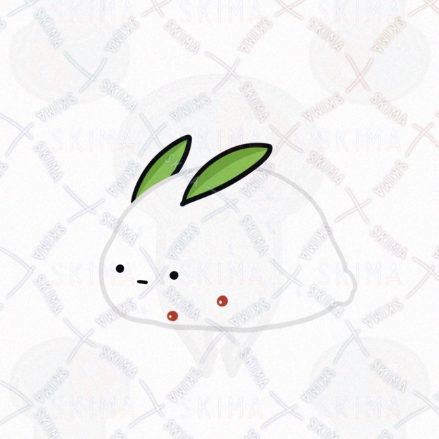 とけるきはないゆきうさぎ（表情5種類）の商品画像5枚目