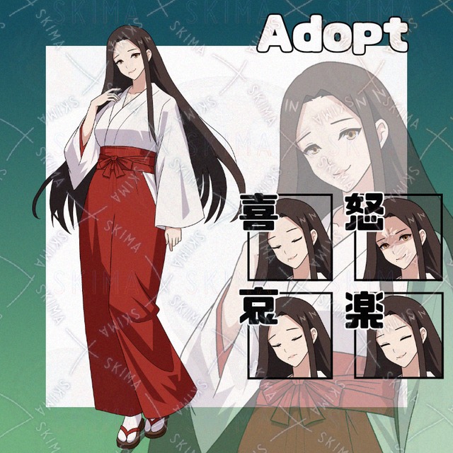 Adopt038_妖艶な巫女さん/現代