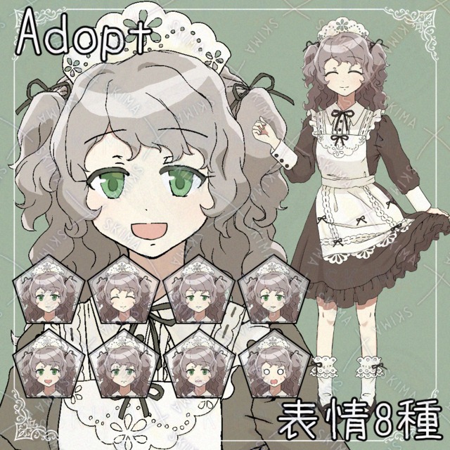 adopt07【表情差分8種】の商品画像
