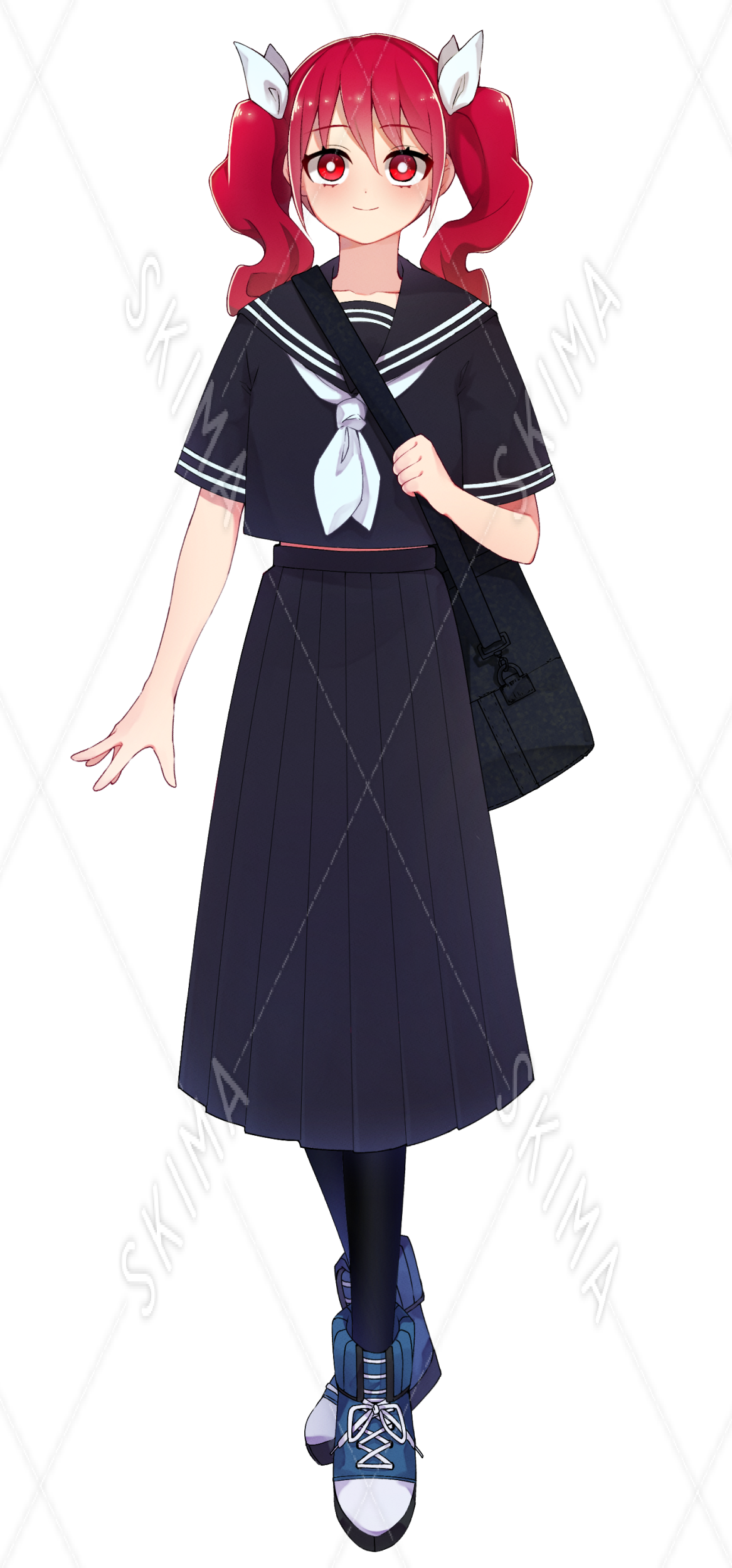 立ち絵 全身 表情4種 ２パターン ライフル スキマ スキルのオーダーメイドマーケット Skima