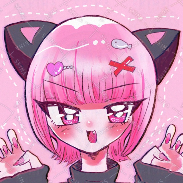 Neutral Landmine-Style Cat Ears Icon — Commercial Use Allowed 的商品圖片